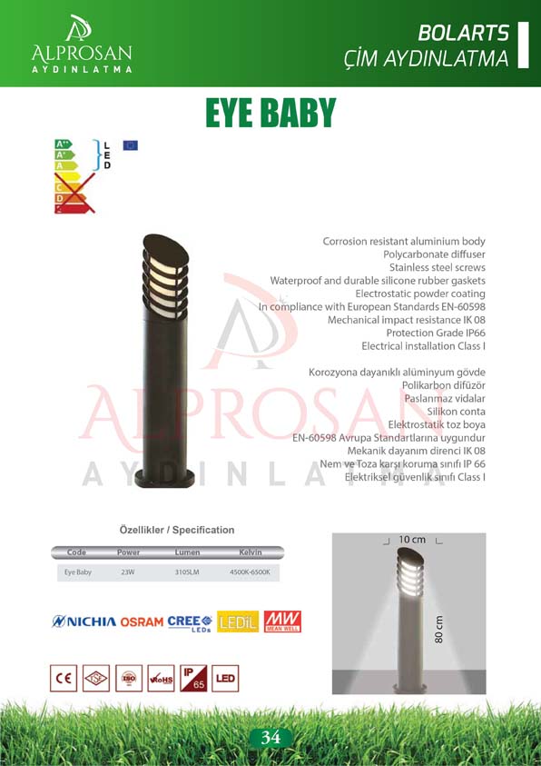 Bolart – Çim Aydınlatma