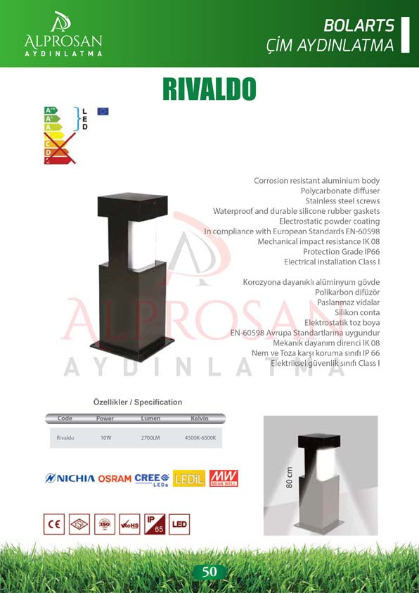 Bolart – Çim Aydınlatma