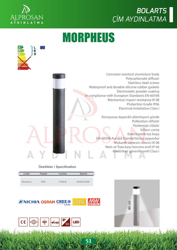 Bolart – Çim Aydınlatma