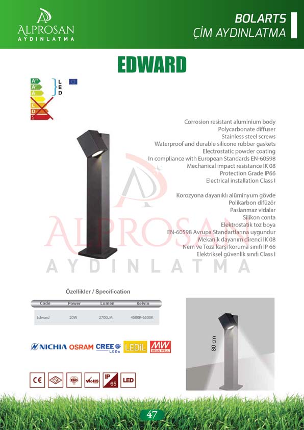 Bolart – Çim Aydınlatma