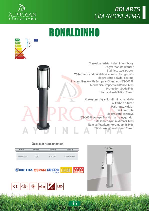 Bolart – Çim Aydınlatma