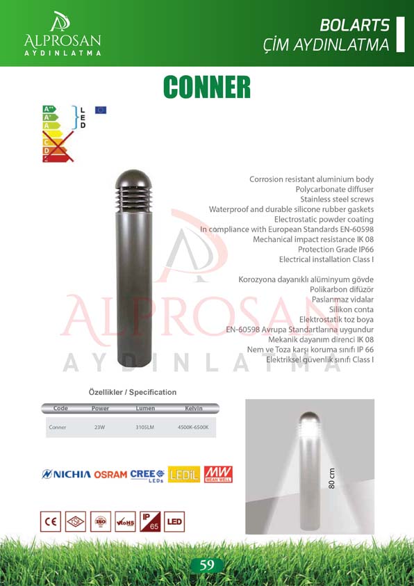 Bolart – Çim Aydınlatma