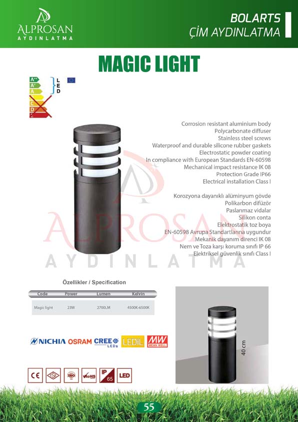 Bolart – Çim Aydınlatma