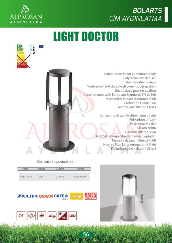 Bolart – Çim Aydınlatma