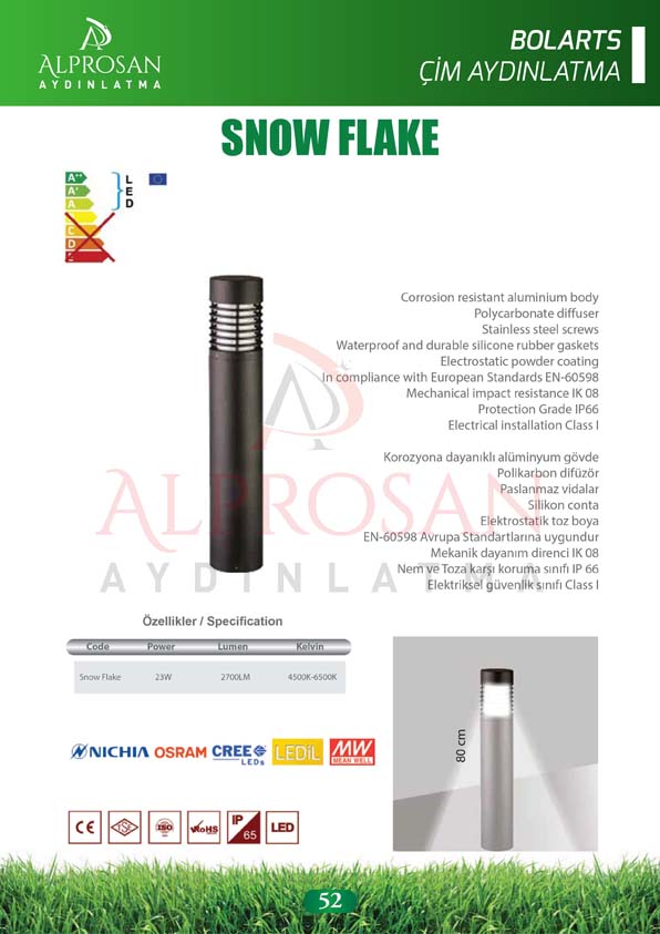 Bolart – Çim Aydınlatma