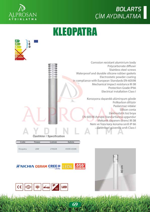 Bolart – Çim Aydınlatma