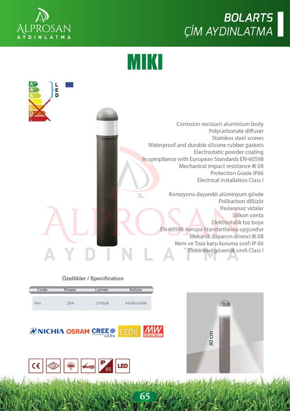 Bolart – Çim Aydınlatma