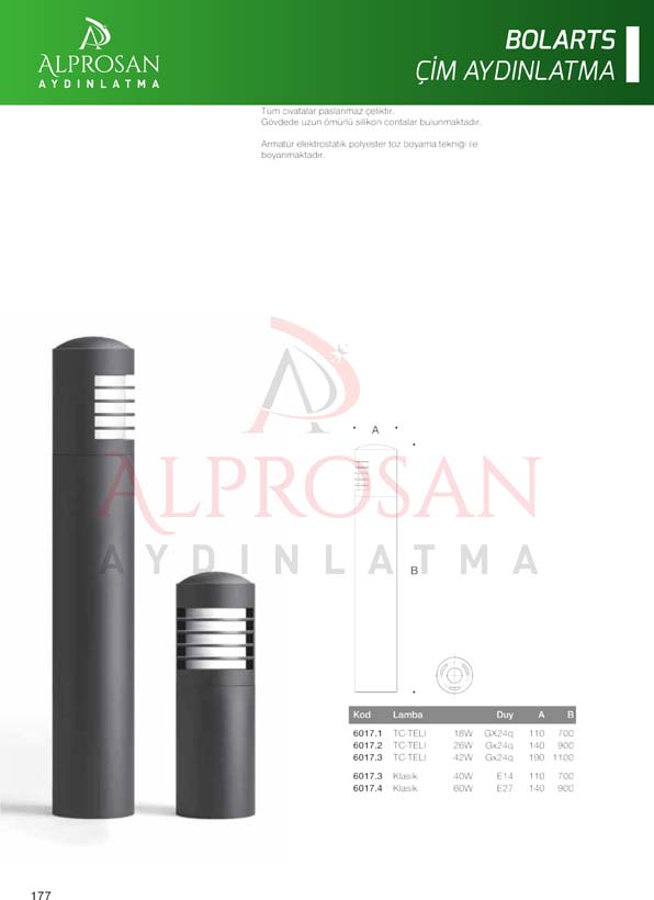 Bolart – Çim Aydınlatma