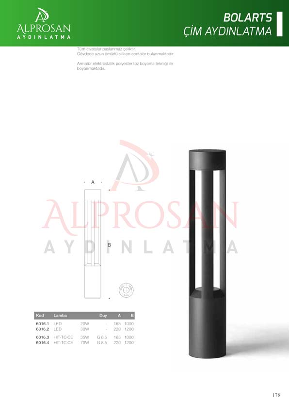 Bolart – Çim Aydınlatma