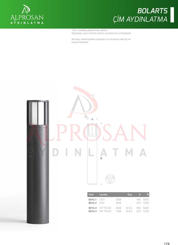 Bolart – Çim Aydınlatma