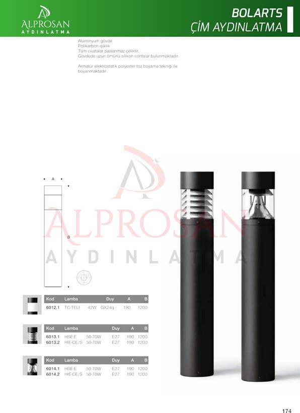 Bolart – Çim Aydınlatma