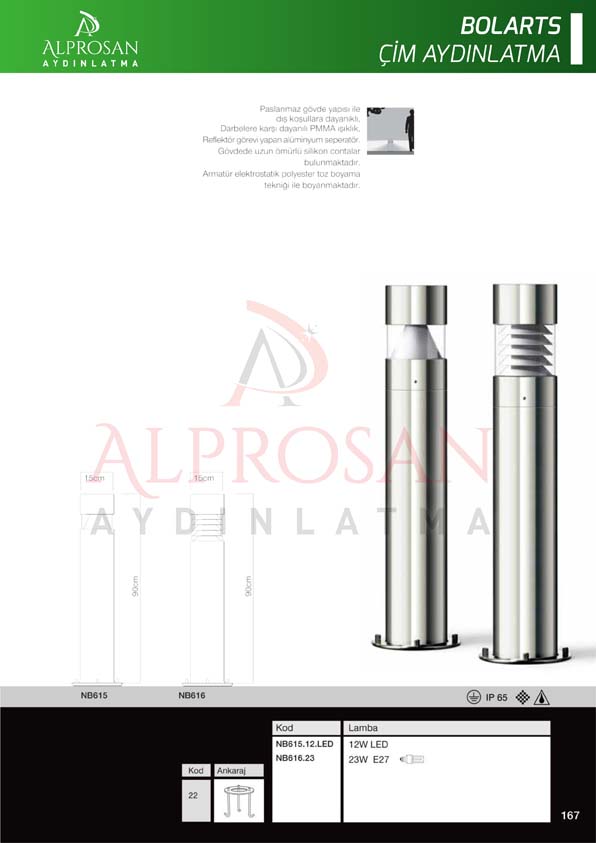 Bolart – Çim Aydınlatma