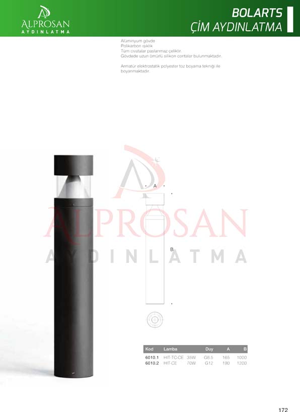 Bolart – Çim Aydınlatma