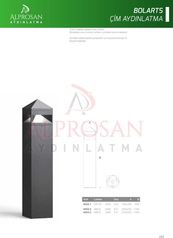 Bolart – Çim Aydınlatma