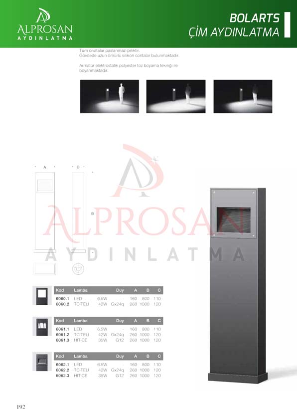 Bolart – Çim Aydınlatma