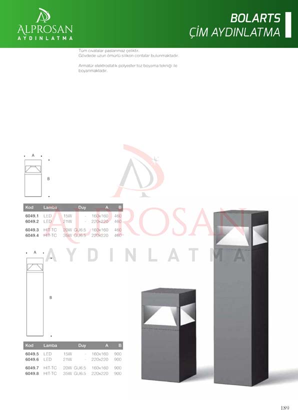 Bolart – Çim Aydınlatma