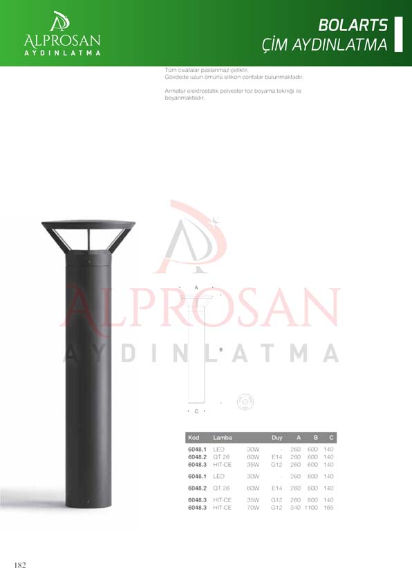 Bolart – Çim Aydınlatma