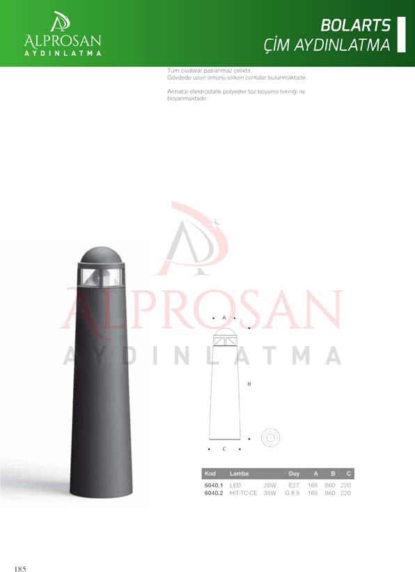 Bolart – Çim Aydınlatma