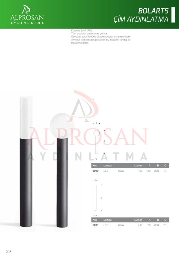 Bolart – Çim Aydınlatma