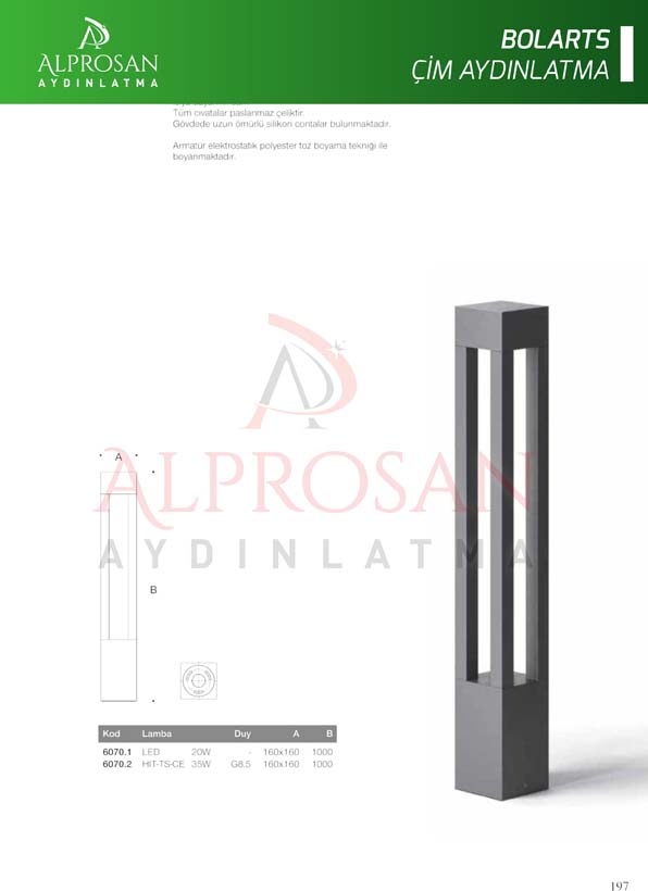 Bolart – Çim Aydınlatma