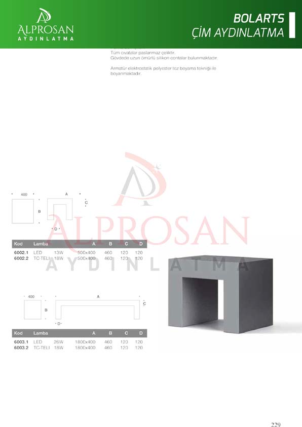 Bolart – Çim Aydınlatma