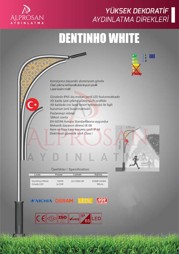 Tedaş Yüksek Dekoratif Aydınlatma Direkleri